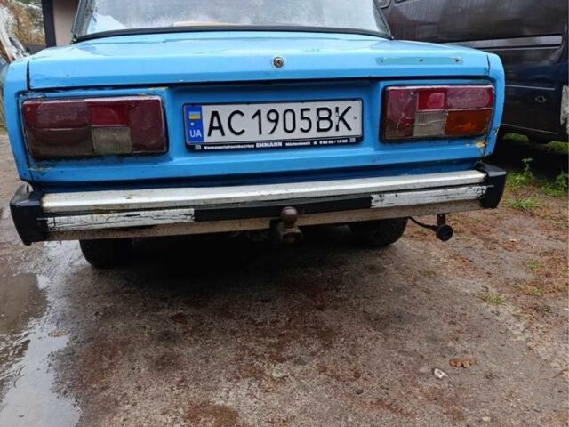 Синий ВАЗ 2105, объемом двигателя 1.3 л и пробегом 120 тыс. км за 286 $, фото 3 на Automoto.ua