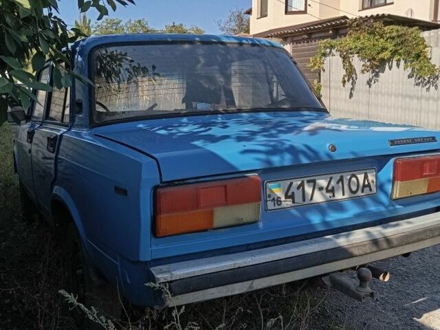 Синий ВАЗ 2105, объемом двигателя 5 л и пробегом 50 тыс. км за 300 $, фото 1 на Automoto.ua