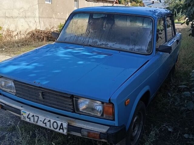 Синий ВАЗ 2105, объемом двигателя 5 л и пробегом 50 тыс. км за 300 $, фото 3 на Automoto.ua