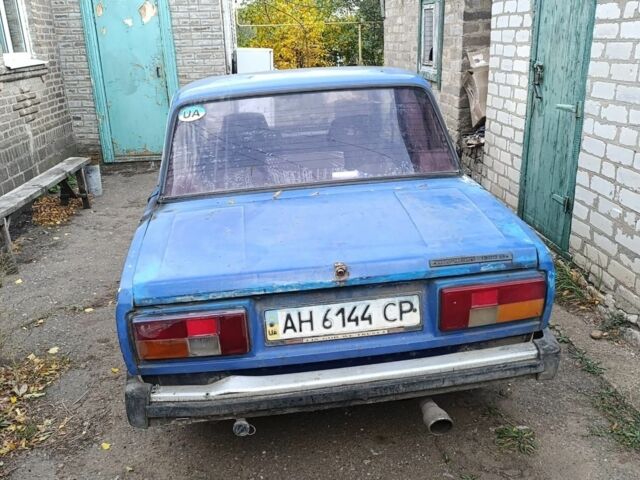 Синий ВАЗ 2105, объемом двигателя 1.2 л и пробегом 200 тыс. км за 726 $, фото 1 на Automoto.ua