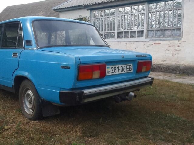 Синий ВАЗ 2105, объемом двигателя 1.3 л и пробегом 130 тыс. км за 971 $, фото 1 на Automoto.ua