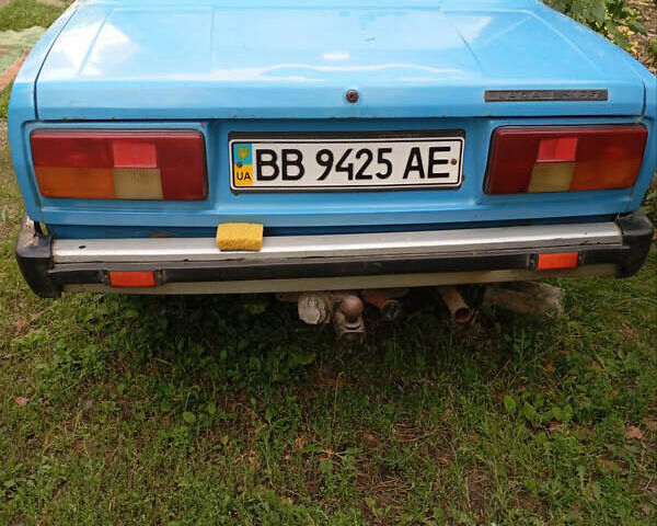 Синій ВАЗ 2105, об'ємом двигуна 1.29 л та пробігом 300 тис. км за 850 $, фото 1 на Automoto.ua