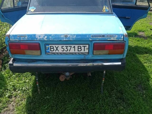 Синий ВАЗ 2105, объемом двигателя 5 л и пробегом 356 тыс. км за 14000 $, фото 2 на Automoto.ua