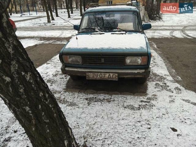 Синий ВАЗ 2105, объемом двигателя 1.5 л и пробегом 63 тыс. км за 1086 $, фото 2 на Automoto.ua