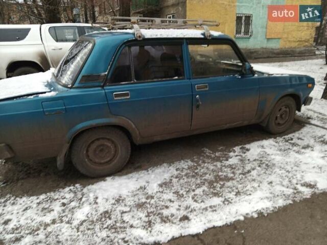Синий ВАЗ 2105, объемом двигателя 1.5 л и пробегом 63 тыс. км за 1086 $, фото 3 на Automoto.ua