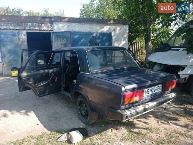 Синий ВАЗ 2105, объемом двигателя 1.3 л и пробегом 50 тыс. км за 474 $, фото 3 на Automoto.ua