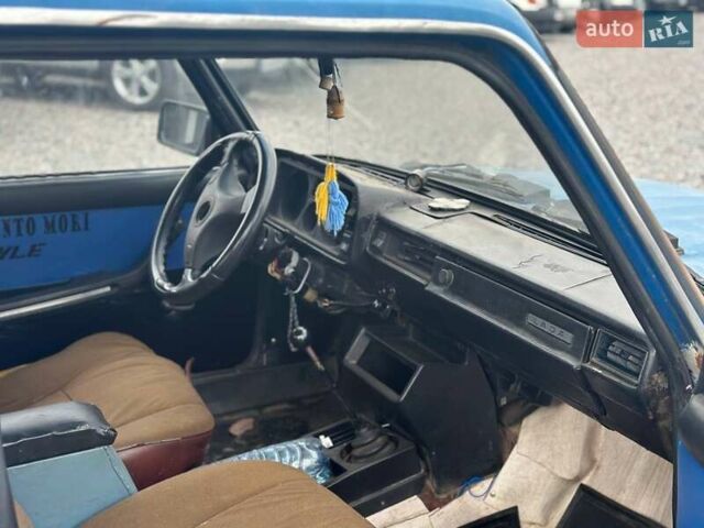 Синий ВАЗ 2105, объемом двигателя 1.29 л и пробегом 200 тыс. км за 450 $, фото 4 на Automoto.ua