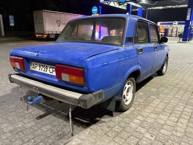 Синій ВАЗ 2105, об'ємом двигуна 1.3 л та пробігом 46 тис. км за 429 $, фото 2 на Automoto.ua