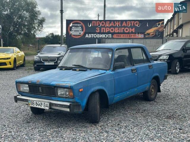 Синий ВАЗ 2105, объемом двигателя 1.29 л и пробегом 200 тыс. км за 450 $, фото 2 на Automoto.ua