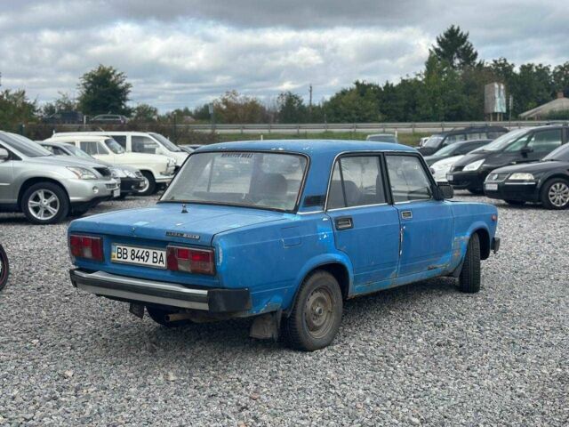 Синій ВАЗ 2105, об'ємом двигуна 1.3 л та пробігом 200 тис. км за 450 $, фото 3 на Automoto.ua