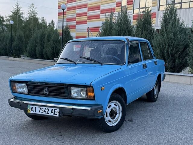 Синий ВАЗ 2105, объемом двигателя 1.5 л и пробегом 66 тыс. км за 605 $, фото 1 на Automoto.ua