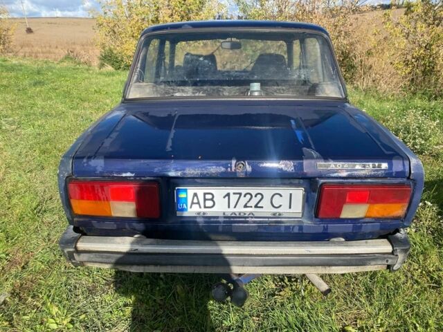 ВАЗ 2105 1986 в Хмельнике на Automoto.ua Синий ВАЗ 2105, объемом двигателя 1.3 л и пробегом 51 тыс. км за 429 $, фото 1 на Automoto.ua