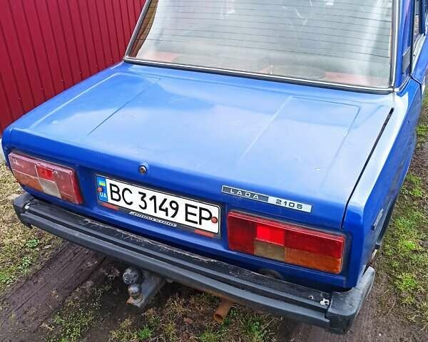 Синий ВАЗ 2105, объемом двигателя 1.3 л и пробегом 290 тыс. км за 400 $, фото 6 на Automoto.ua