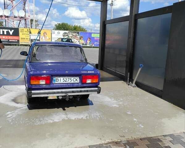 Синий ВАЗ 2105, объемом двигателя 1.29 л и пробегом 200 тыс. км за 1200 $, фото 1 на Automoto.ua