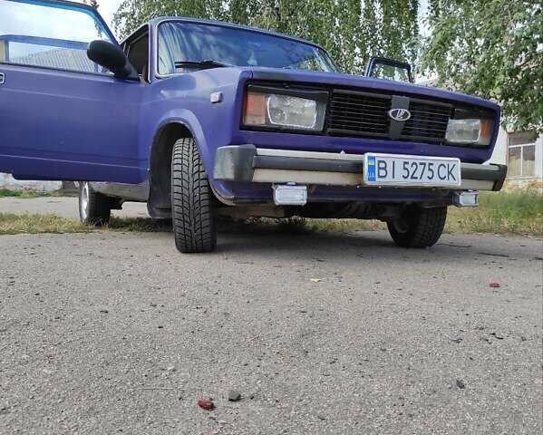 Синий ВАЗ 2105, объемом двигателя 1.29 л и пробегом 200 тыс. км за 1200 $, фото 8 на Automoto.ua