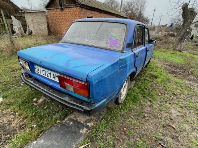 Синий ВАЗ 2105, объемом двигателя 1.5 л и пробегом 60 тыс. км за 154 $, фото 3 на Automoto.ua