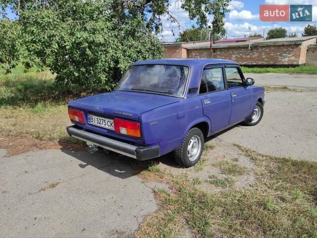 Синий ВАЗ 2105, объемом двигателя 1.29 л и пробегом 200 тыс. км за 1200 $, фото 5 на Automoto.ua