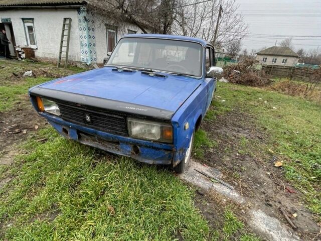 Синий ВАЗ 2105, объемом двигателя 1.5 л и пробегом 60 тыс. км за 154 $, фото 1 на Automoto.ua
