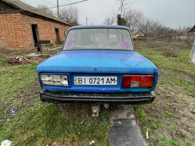 Синий ВАЗ 2105, объемом двигателя 1.5 л и пробегом 60 тыс. км за 154 $, фото 2 на Automoto.ua