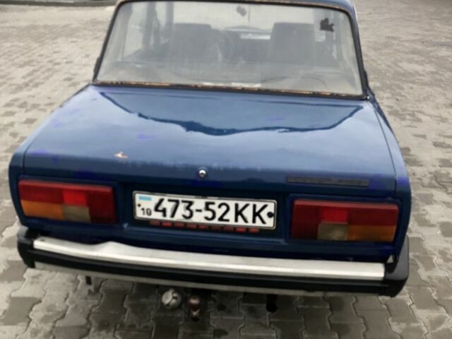 Синий ВАЗ 2105, объемом двигателя 1.5 л и пробегом 262 тыс. км за 453 $, фото 4 на Automoto.ua