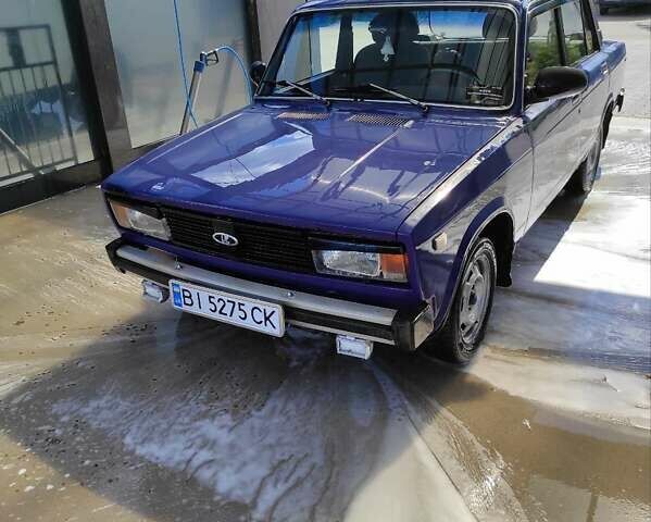 Синий ВАЗ 2105, объемом двигателя 1.29 л и пробегом 200 тыс. км за 1200 $, фото 3 на Automoto.ua