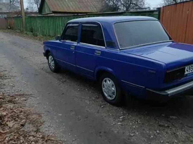Синий ВАЗ 2105, объемом двигателя 1.3 л и пробегом 77 тыс. км за 650 $, фото 3 на Automoto.ua