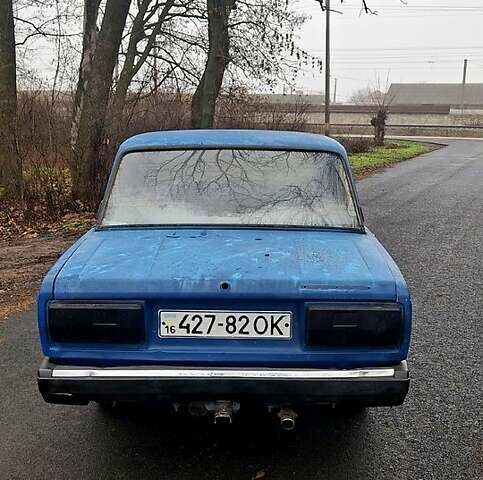 Синий ВАЗ 2105, объемом двигателя 1.3 л и пробегом 58 тыс. км за 500 $, фото 1 на Automoto.ua