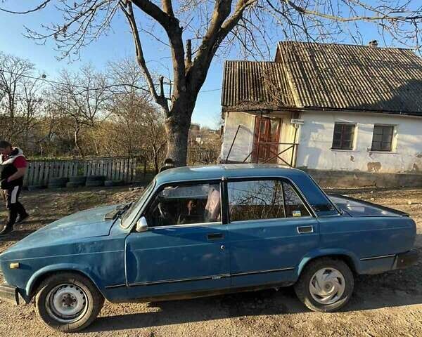 Синий ВАЗ 2105, объемом двигателя 1.29 л и пробегом 59 тыс. км за 500 $, фото 2 на Automoto.ua