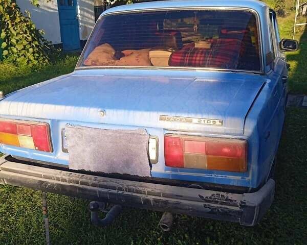 Синий ВАЗ 2105, объемом двигателя 1.3 л и пробегом 532 тыс. км за 666 $, фото 4 на Automoto.ua