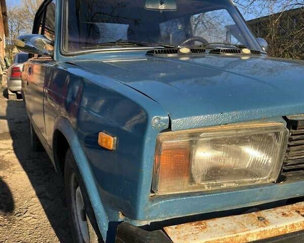 Синий ВАЗ 2105, объемом двигателя 1.29 л и пробегом 59 тыс. км за 500 $, фото 1 на Automoto.ua