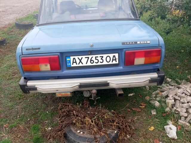 Синій ВАЗ 2105, об'ємом двигуна 1.3 л та пробігом 94 тис. км за 1100 $, фото 3 на Automoto.ua