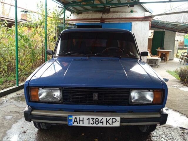 Синий ВАЗ 2105, объемом двигателя 1.2 л и пробегом 420 тыс. км за 800 $, фото 3 на Automoto.ua
