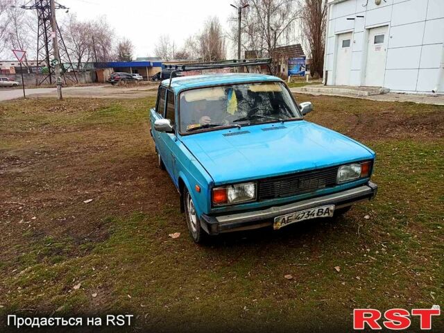 Синій ВАЗ 2105, об'ємом двигуна 1.2 л та пробігом 95 тис. км за 410 $, фото 6 на Automoto.ua