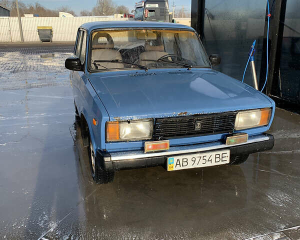 Синий ВАЗ 2105, объемом двигателя 1.5 л и пробегом 131 тыс. км за 600 $, фото 1 на Automoto.ua