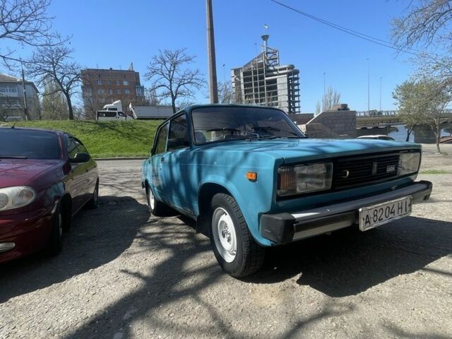Синий ВАЗ 2105, объемом двигателя 1 л и пробегом 3 тыс. км за 1100 $, фото 2 на Automoto.ua