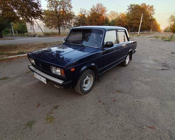 Синий ВАЗ 2105, объемом двигателя 1.2 л и пробегом 56 тыс. км за 650 $, фото 1 на Automoto.ua
