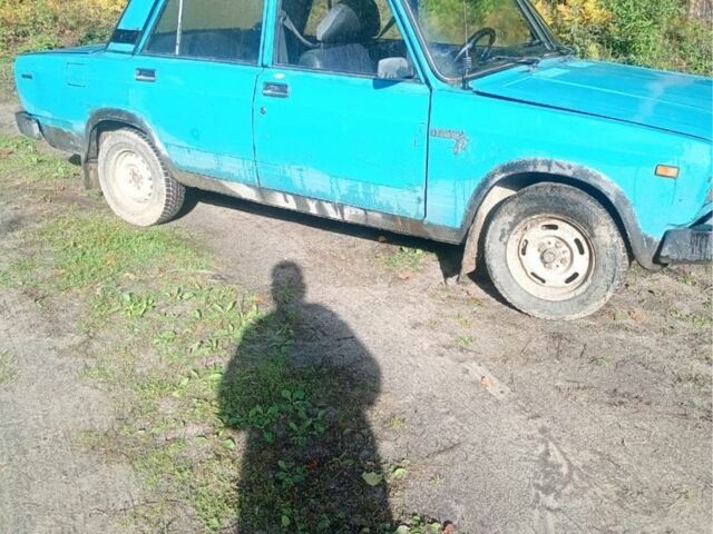 Синий ВАЗ 2105, объемом двигателя 1.2 л и пробегом 200 тыс. км за 477 $, фото 2 на Automoto.ua