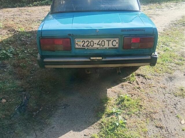 Синий ВАЗ 2105, объемом двигателя 1.2 л и пробегом 200 тыс. км за 477 $, фото 3 на Automoto.ua