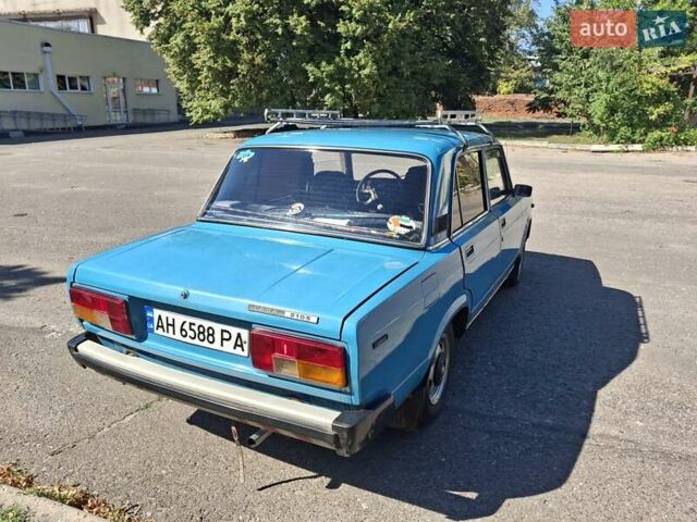Синий ВАЗ 2105, объемом двигателя 1.2 л и пробегом 104 тыс. км за 1250 $, фото 5 на Automoto.ua