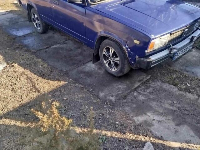 Синий ВАЗ 2105, объемом двигателя 1 л и пробегом 250 тыс. км за 450 $, фото 2 на Automoto.ua