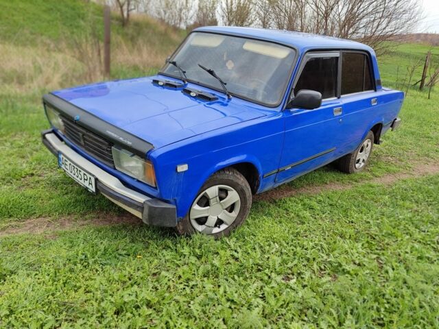 Синий ВАЗ 2105, объемом двигателя 1.5 л и пробегом 1 тыс. км за 450 $, фото 5 на Automoto.ua