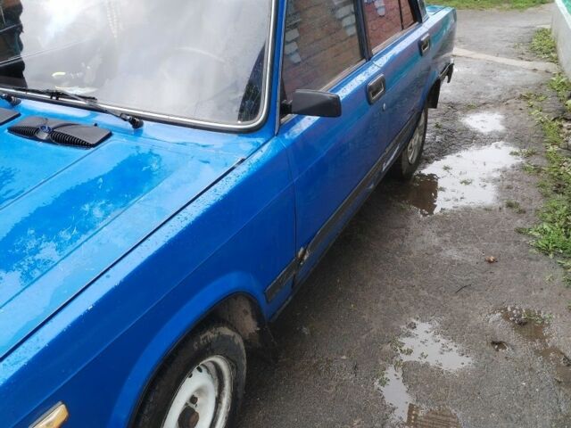 Синий ВАЗ 2105, объемом двигателя 1.3 л и пробегом 78 тыс. км за 449 $, фото 1 на Automoto.ua