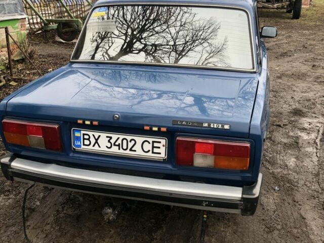 Синий ВАЗ 2105, объемом двигателя 1.5 л и пробегом 36 тыс. км за 600 $, фото 1 на Automoto.ua