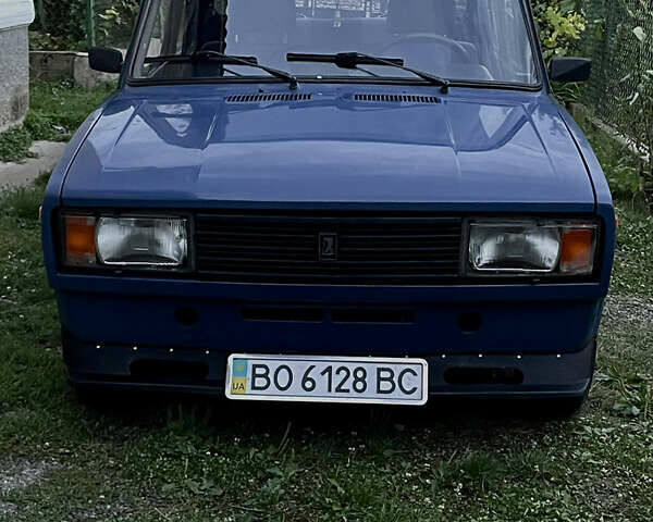 Синий ВАЗ 2105, объемом двигателя 1.5 л и пробегом 80 тыс. км за 1700 $, фото 1 на Automoto.ua