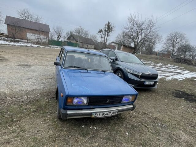 Синий ВАЗ 2105, объемом двигателя 1.3 л и пробегом 36 тыс. км за 829 $, фото 1 на Automoto.ua