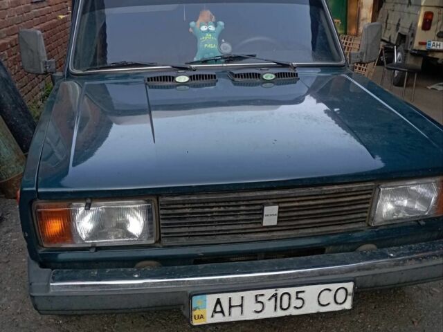 Зеленый ВАЗ 2105, объемом двигателя 1.6 л и пробегом 214 тыс. км за 1897 $, фото 1 на Automoto.ua