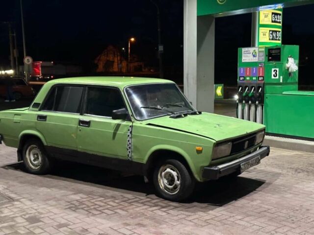 Зеленый ВАЗ 2105, объемом двигателя 10 л и пробегом 1000 тыс. км за 650 $, фото 1 на Automoto.ua