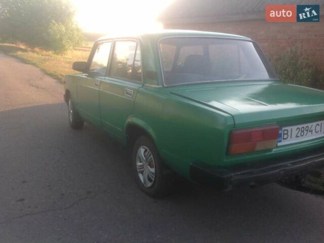 Зеленый ВАЗ 2105, объемом двигателя 1.29 л и пробегом 130 тыс. км за 900 $, фото 4 на Automoto.ua