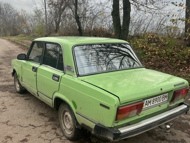 Зеленый ВАЗ 2105, объемом двигателя 1.5 л и пробегом 3 тыс. км за 322 $, фото 5 на Automoto.ua