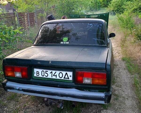 Зеленый ВАЗ 2105, объемом двигателя 1.5 л и пробегом 50 тыс. км за 510 $, фото 1 на Automoto.ua